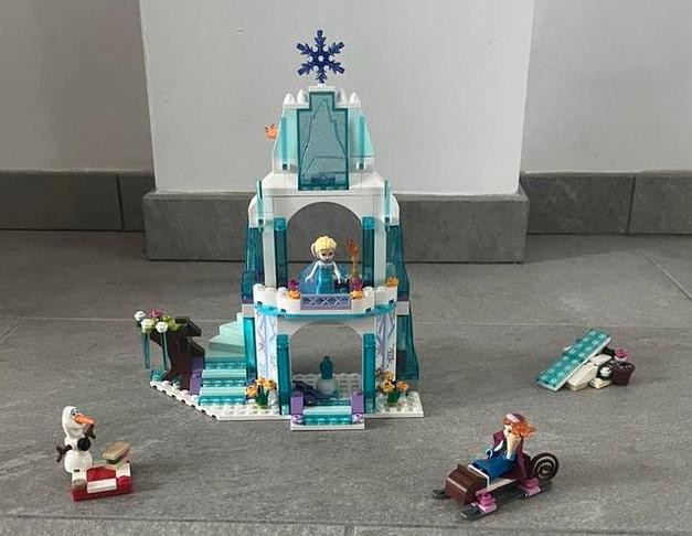 Lego 41062 Elsa's fonkelende ijskasteel - niet compleet, Ophalen of Verzenden, Gebruikt, Lego