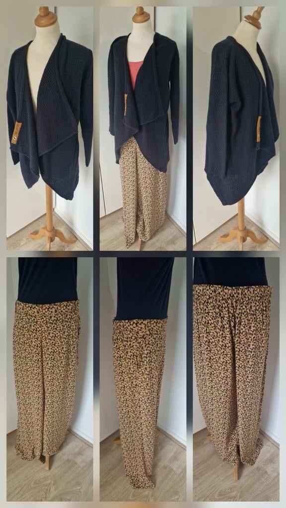 Kledingpakket: vest Knit Factory + broek Hema maat 38, Ophalen of Verzenden, Zo goed als nieuw, Maat 38/40 (M)