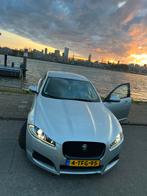 Jaguar XF 2.2D 120KW 2014 Grijs, Auto's, Automaat, Euro 5, Achterwielaandrijving, Zwart
