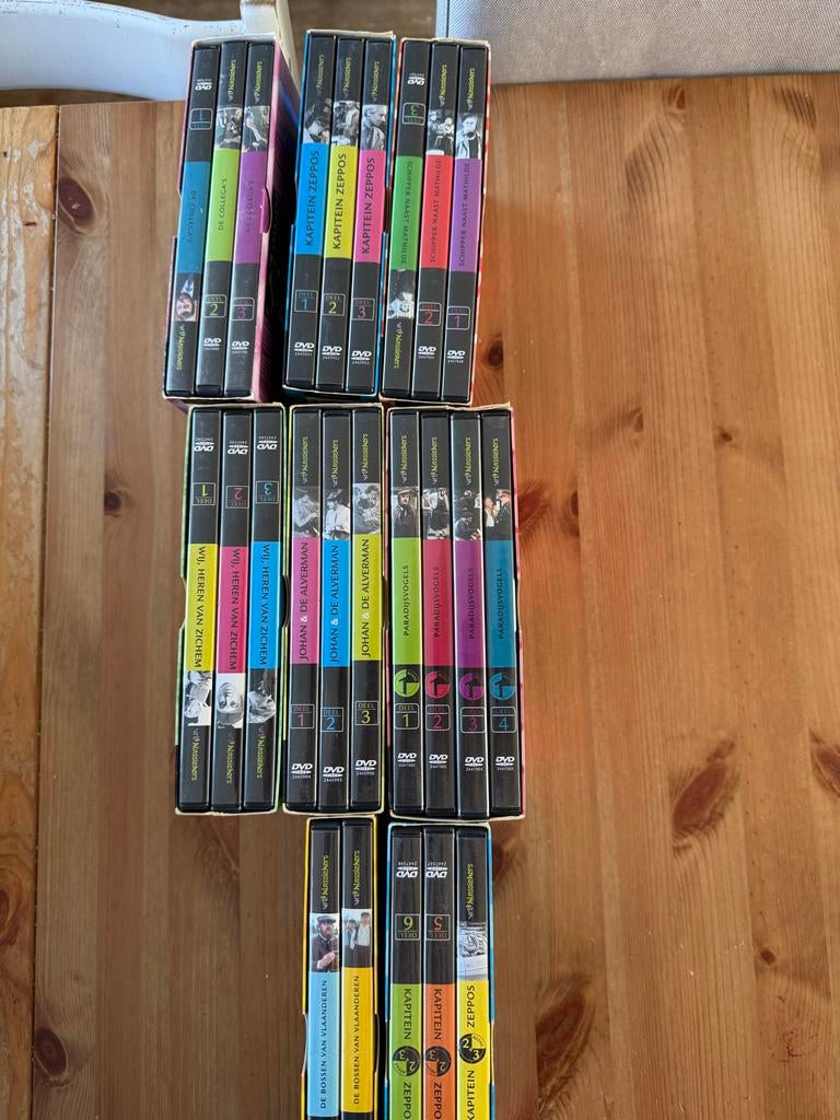 Grote collectie VTM Klassiekers DVD Boxsets compleet, Cd's en Dvd's, Alle leeftijden, Verzenden, Gebruikt