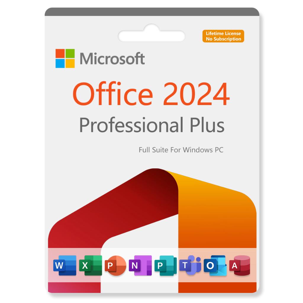 Microsoft Office 2024 Professional Plus Licentie - Digitaal, Verzenden, Nieuw, Word, Windows