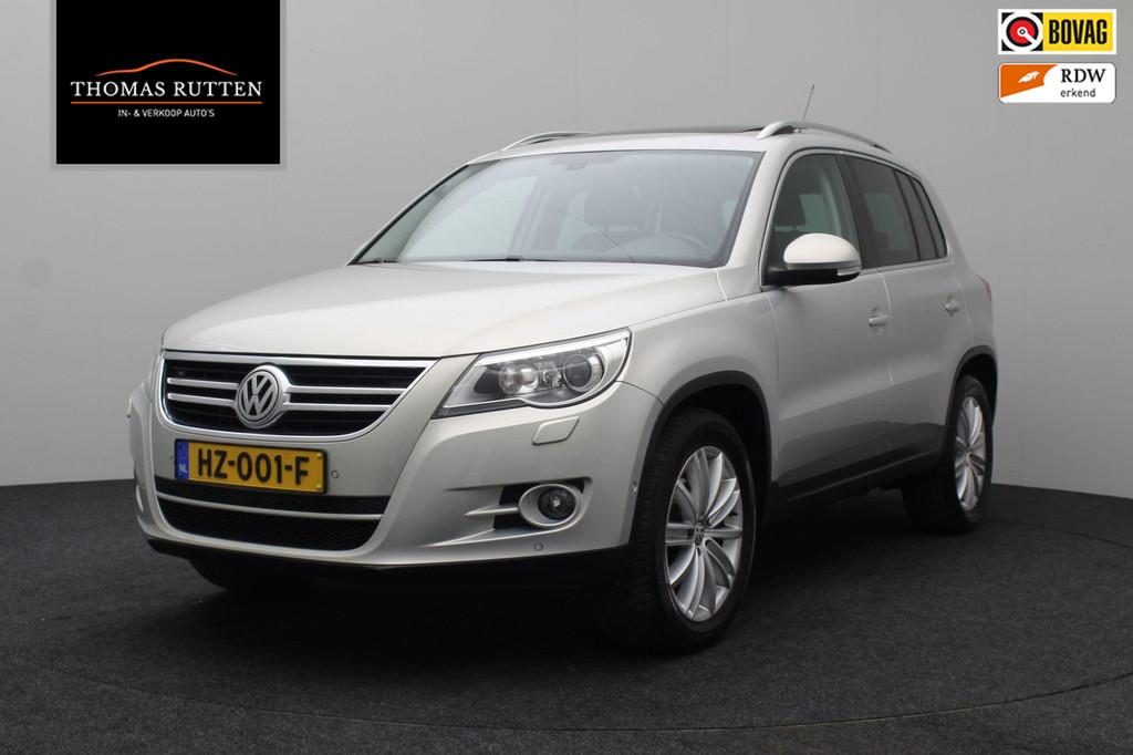Volkswagen Tiguan 2.0 TSI Sport&Style 4Motion 2011 | Schuifk, Auto's, Automaat, Euro 5, Stof, Gebruikt