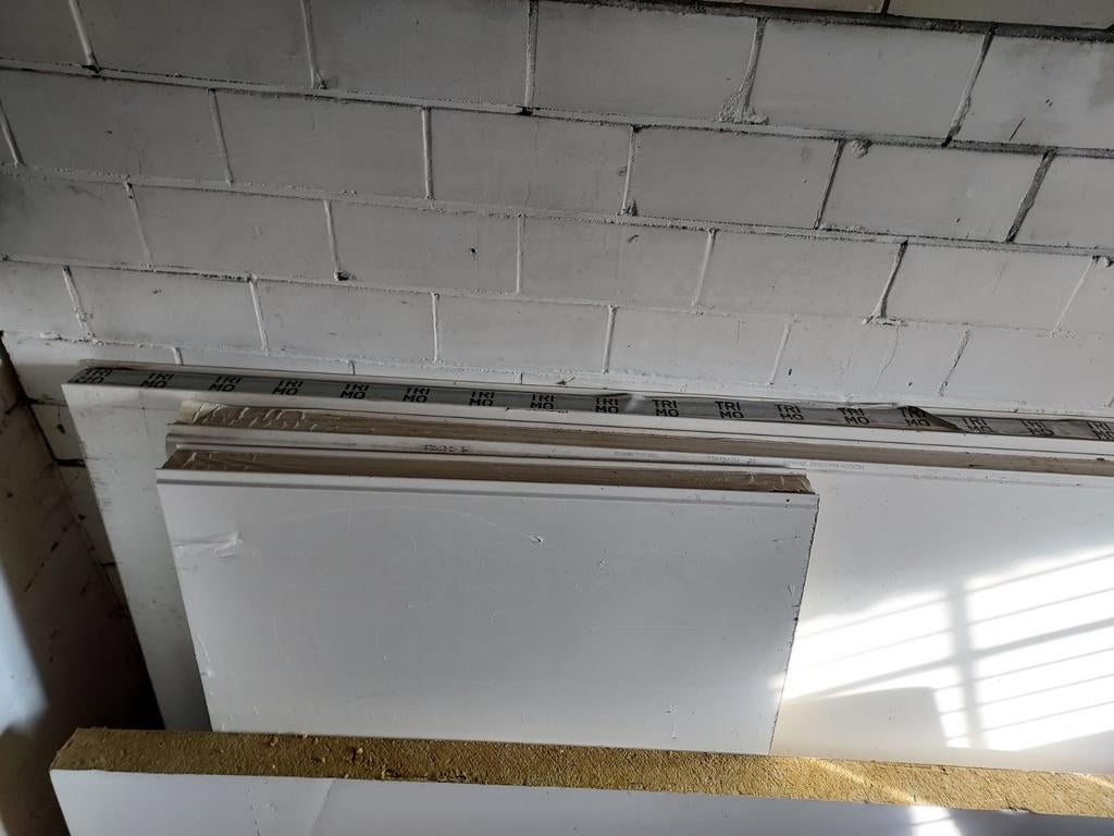 Sandwichpanelen wandpanelen scheidingswand steenwol 100mm !, Ophalen, Zo goed als nieuw, Hardschuim (Pir), 15 m² of meer