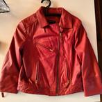 Arma women Leren Jas Rood - Maat 40, Maat 38/40 (M), Arma, Ophalen of Verzenden, Zo goed als nieuw