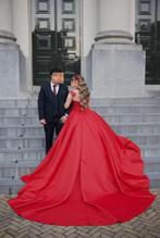 henna jurk, Ophalen of Verzenden, Zo goed als nieuw, Rood, Trouwjurk