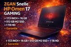 Snelle HP Omen 17 Gaming +Ti video +M2 SSD +1 Tb Hd+Garantie, Computers en Software, Met videokaart, Qwerty, HP Omen 17 i7, Intel® Core™ i7 