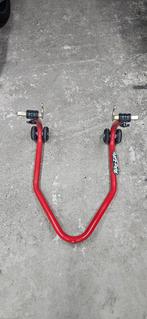 Bikelift paddock stand, Ophalen