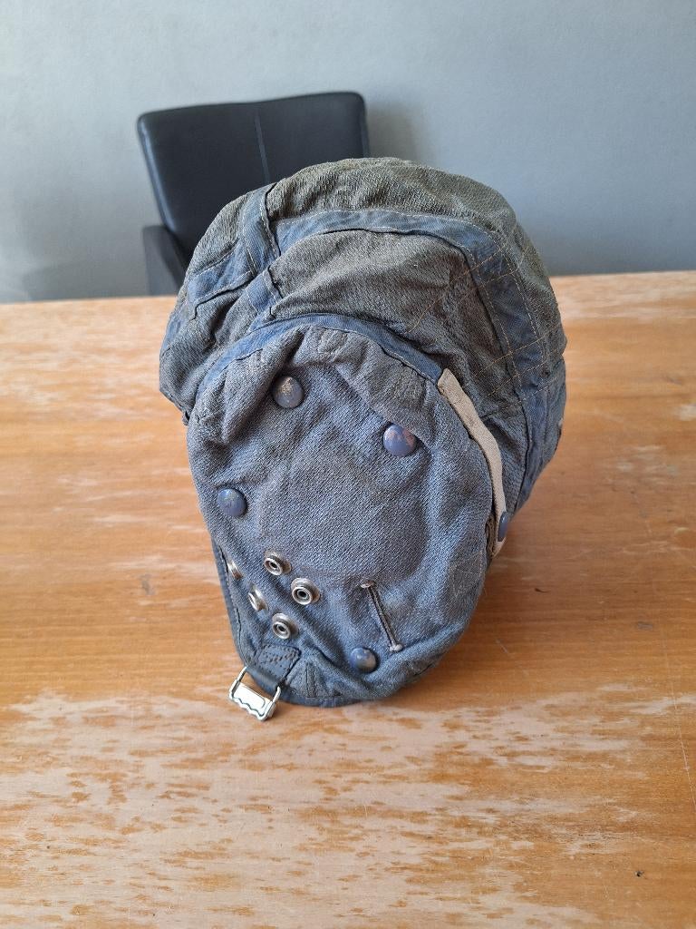 Twee Engelse RAF binnen helmen, Ophalen of Verzenden, Luchtmacht, Engeland, Helm of Baret