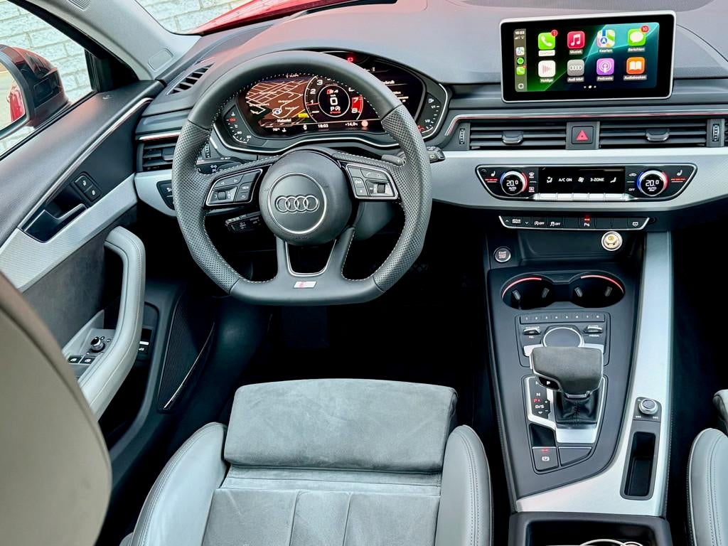 Audi A4 AVANT 2.0 TFSI quattro Virtual Lane HUD B&O Sfeer S4, Auto's, Audi, Automaat, Gebruikt, 4 cilinders, Vierwielaandrijving