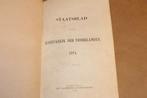 Staatsblad 1914 — Alle Wetten & Besluiten bij Start WOI, Antiek en Kunst, Ophalen of Verzenden
