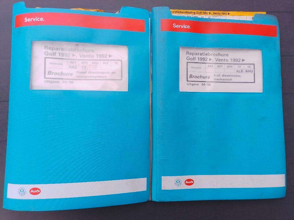Werkplaatsboeken Vw Golf 3 1900 dieselmotor + Turbo + TDi, Boeken, Auto's | Boeken, Ophalen of Verzenden, Gelezen, Volkswagen