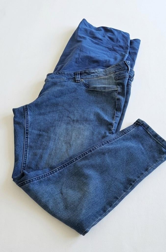 Blauwe zwangerschap broek bijna nieuw, Kleding | Dames, Spijkerbroeken en Jeans, Up2Fashion, Blauw, Ophalen of Verzenden, Zo goed als nieuw