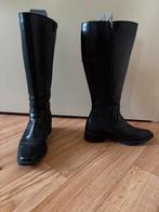 LAARZEN MET BREDE SCHACHT ZWART MAAT 36, Hoge laarzen, Zwart, Ophalen of Verzenden, Zo goed als nieuw