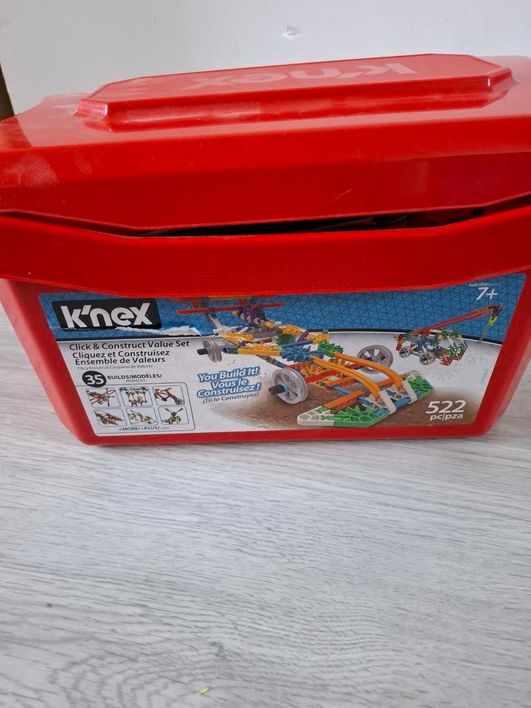 K'nex Click & Construct Value Set - 522 onderdelen, Ophalen, Zo goed als nieuw, K'nex