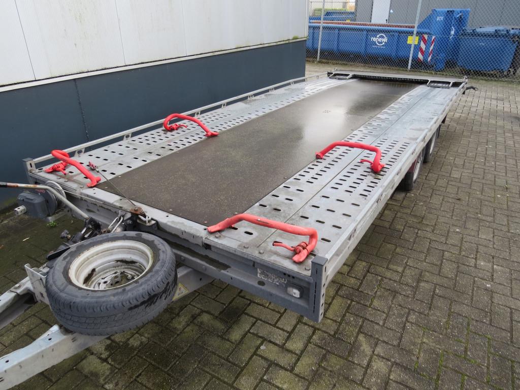 Brian james trailers TT TRANSPORTER /350 kantel trailer, Auto diversen, Aanhangers en Bagagewagens, Brian James, Gebruikt, Info@denridderdewaal.nl
