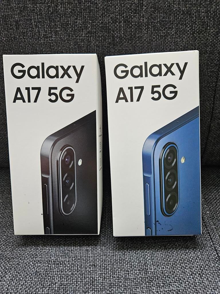 2 Nieuw Samsung galaxy A17-5G Duo's,128gb,Compleet €110 P.st, Overige kleuren, Touchscreen, Nieuw, Ophalen of Verzenden