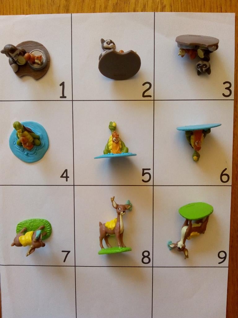 Blad B  Figuurtje Sneeuwwitje, Verzamelen, Ophalen of Verzenden, Gebruikt