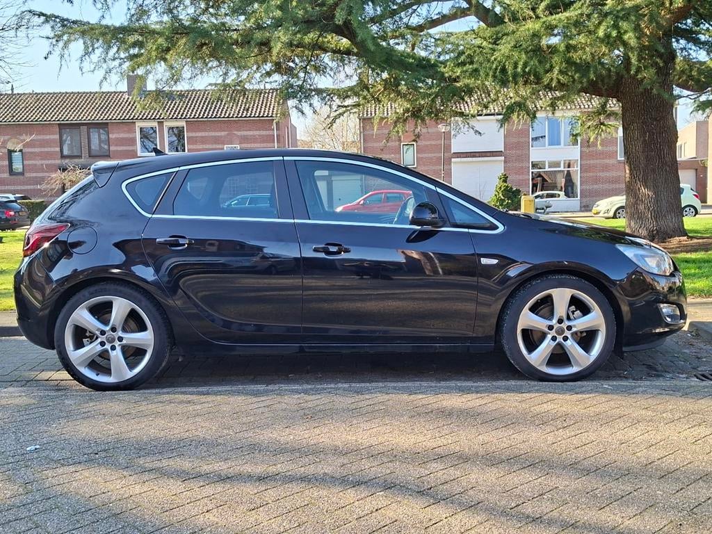 Opel Astra 1.6 Turbo, Trekhaak - DEFECTE versnellingsbak, Auto's, 730 kg, 4 cilinders, 179 pk, Zwart