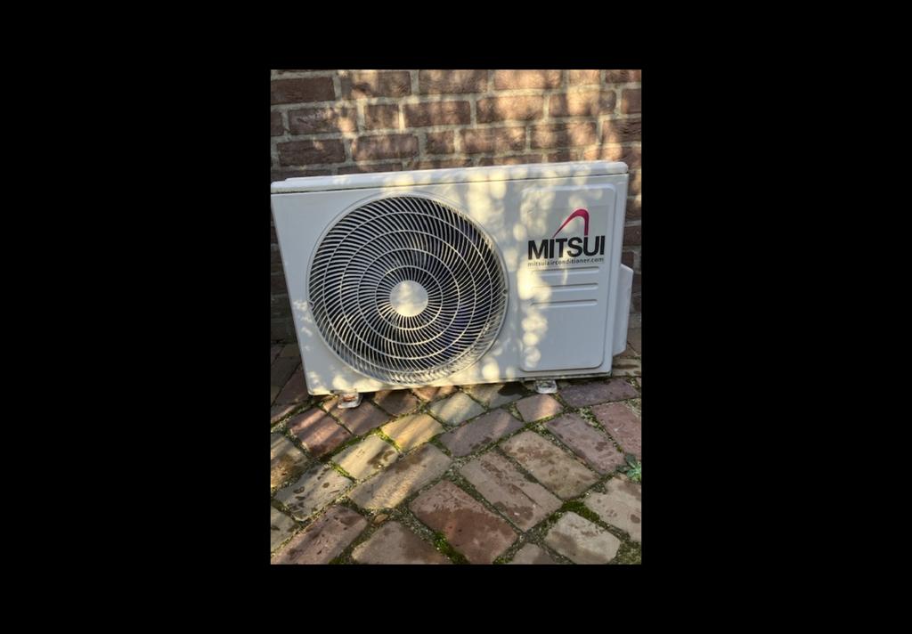 Te koop Mitsui airco 24000 btu, Ophalen, Gebruikt, 3 snelheden of meer, 100 m³ of groter