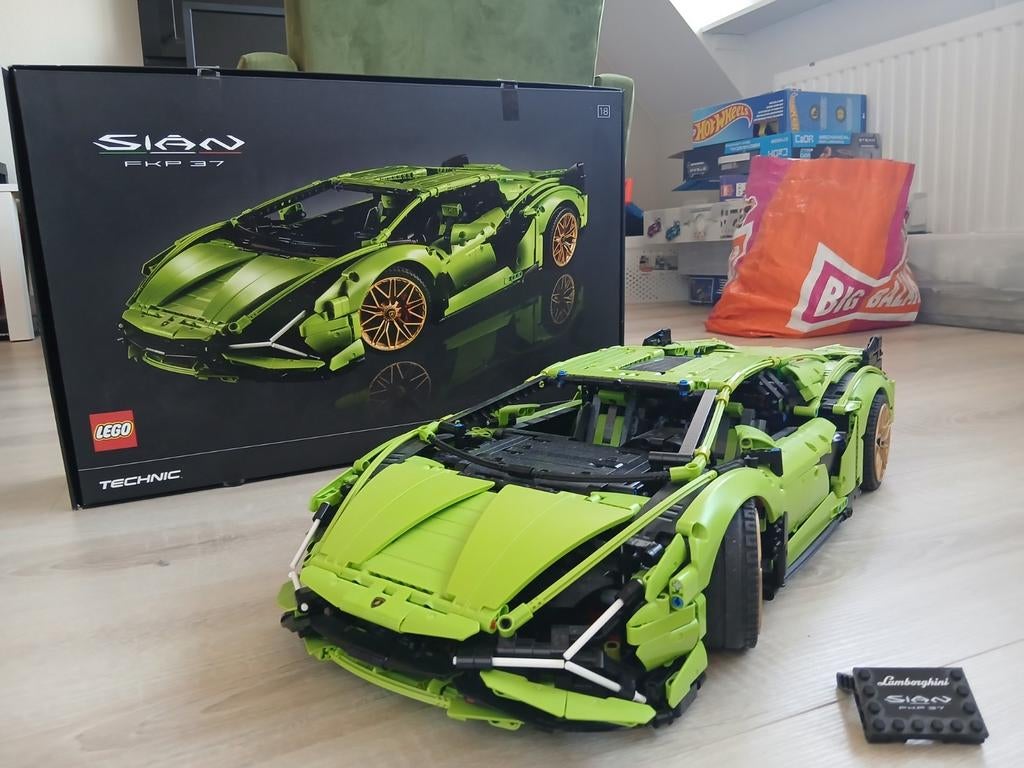 LAMBORGINI sian lego technic auto, Kinderen en Baby's, Speelgoed | Duplo en Lego, Nieuw, Lego, Complete set, Ophalen