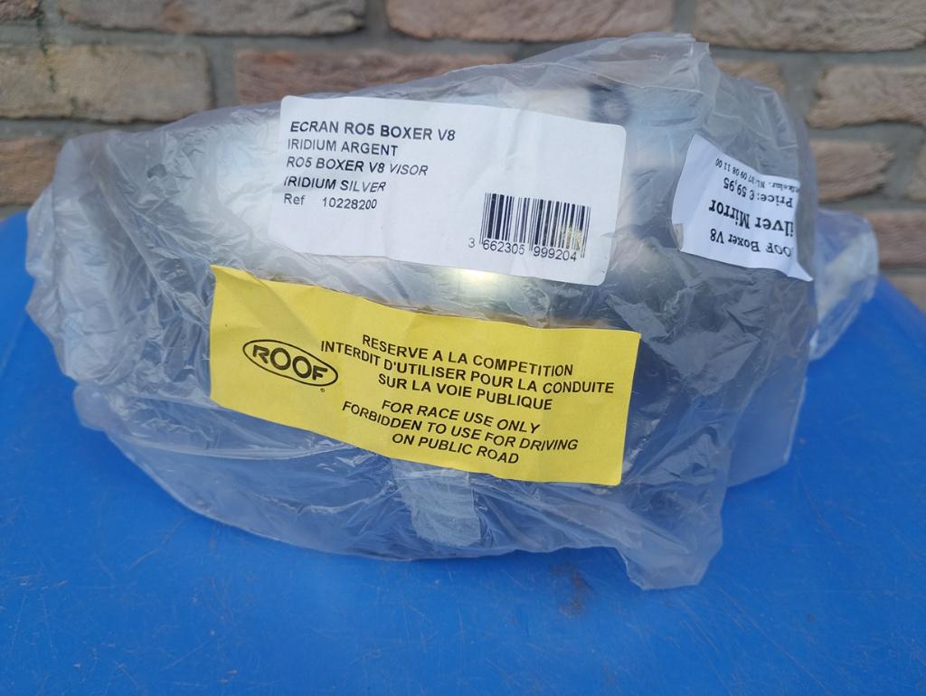 Roof Boxer vizier, Fietsen en Brommers, Brommerhelmen, Ophalen, Gebruikt, Medium, Roof Boxer