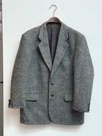 Vintage Harris Tweed Blazer Lichtgrijs Maat M, Kleding | Heren, Ophalen of Verzenden, Zo goed als nieuw, Maat 48/50 (M), Grijs