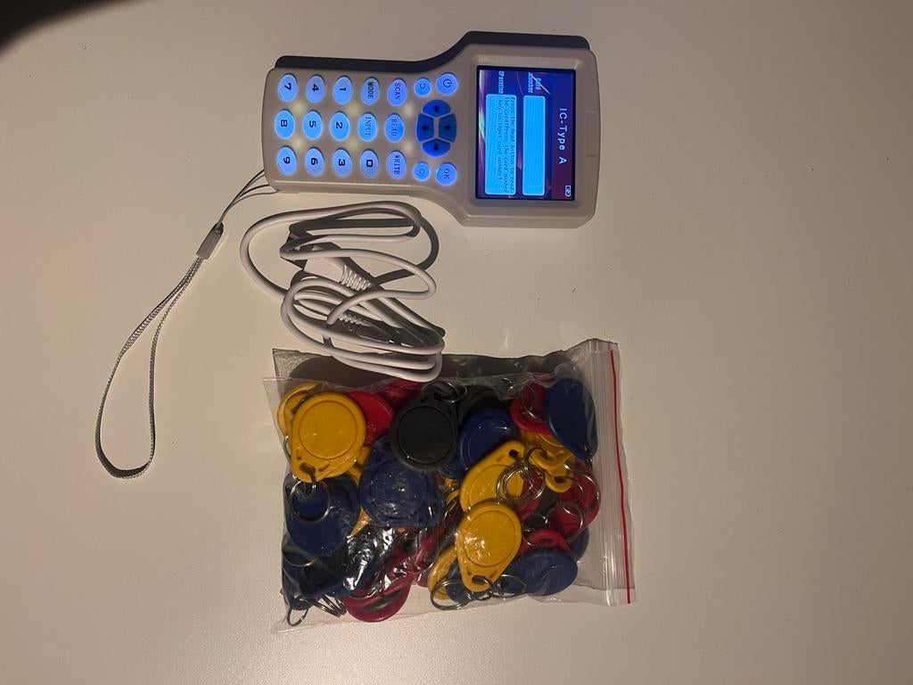 Rfid Type A kaartenlezer + 50 13.56mhz rfid tags, Hobby en Vrije tijd, Elektronica-componenten, Ophalen of Verzenden, Nieuw