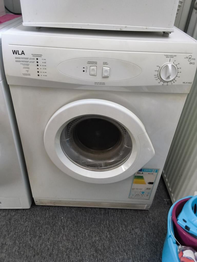 WLA Condensdroger 6kg - Betrouwbaar en Compact, Witgoed en Apparatuur, Ophalen, Gebruikt, 4 tot 6 kg, Voorlader