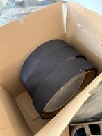 Plafondlamp zwart met goud 3x, Ophalen, Zo goed als nieuw