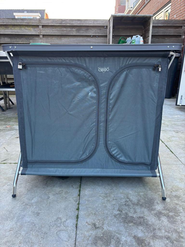 Crespo AP105 campingkast met draagtas, Caravans en Kamperen, Kampeermeubelen, Gebruikt, Campingkast, Ophalen