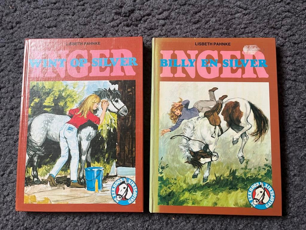 Inger en haar paarden - 2 meisjesboeken, Ophalen of Verzenden, Gelezen, Fictie algemeen