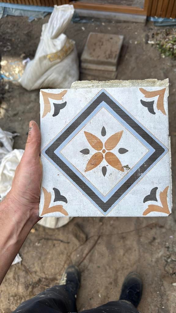 Tegels 30 stuks 20x20cm, Ophalen, Gebruikt, Minder dan 20 cm, Minder dan 20 cm