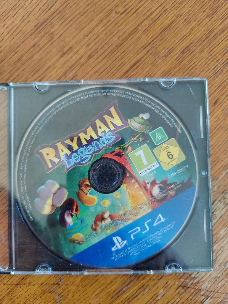 Ps4 spel Rayman Legends, Avontuur en Actie, Gebruikt, Ophalen of Verzenden, 3 spelers of meer