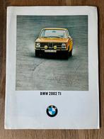 BMW 2002 TI brochure, Ophalen of Verzenden, Zo goed als nieuw, BMW