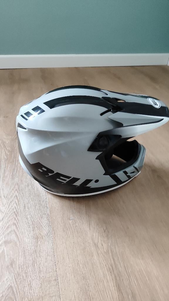 Crosshelm bell mx-9 XL zgan, Motoren, Kleding | Motorhelmen, Overige merken, XL, Ophalen of Verzenden, Tweedehands