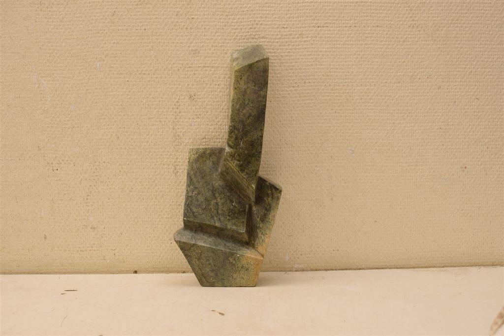 Tuinbeeld van marmeren 46411, Tuin en Terras, Tuinbeelden, Ophalen of Verzenden, Gebruikt, Steen