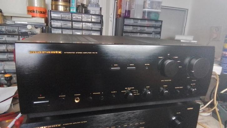 Marantz PM-78 Versterker Klasse A, Audio, Tv en Foto, Versterkers en Receivers, Zo goed als nieuw, Stereo, 60 tot 120 watt, Marantz