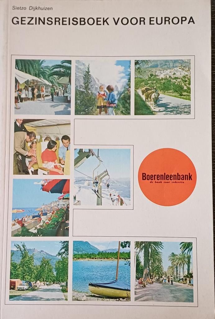 Gezinsreisboek voor Europa - Boerenleenbank, Ophalen of Verzenden