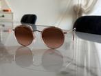 Ray-Ban Round Double Bridge RB3647N 9069A5 - Rose Goud, Sieraden, Tassen en Uiterlijk, Zonnebrillen en Brillen | Dames, Zonnebril