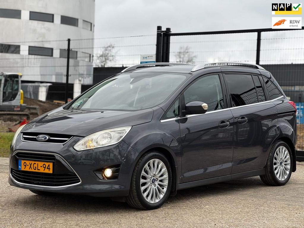 Ford Grand C-Max 1.0 Edition Plus 7p., Auto's, Ford, Voorwielaandrijving, 125 pk, Gebruikt, 7 stoelen