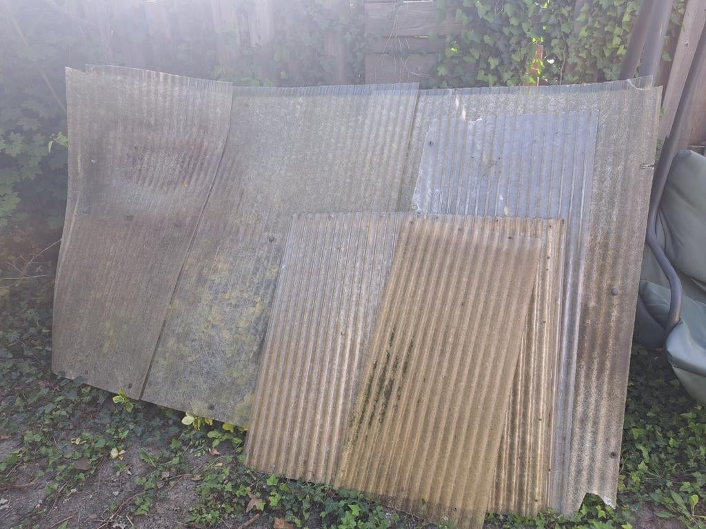 Golfplaten (transparant), Ophalen, Gebruikt