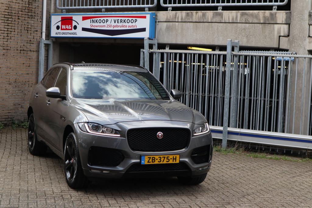 Jaguar F-Pace 2.0 Portfolio AWD 25d (Nieuwe MOTOR,ZIE FACTUU, Auto's, Jaguar, Automaat, Euro 6, 4 cilinders, Bedrijf