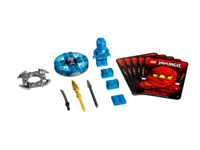 Ninjago set 9570 - NRG Jay compleet, Ophalen, Lego, Zo goed als nieuw, Compleet