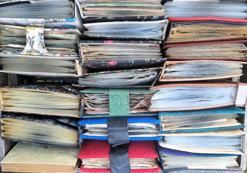 vintage singel mapjes, Gebruikt, Overige genres, 7 inch, Single