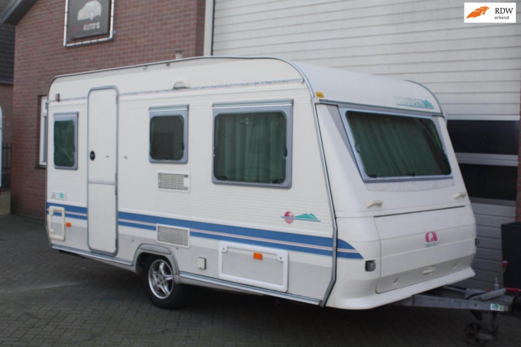 Adria 5103 Garantie, Stapelbed, 4 Persoons, Vast Toilet, Voo, Caravans en Kamperen, Caravans, Bedrijf, 750 - 1000 kg, Adria, Benny Tewes