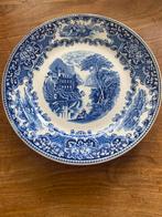 Set van 7 Antieke Cambridge Old England Borden, Antiek en Kunst, Antiek | Servies los, Ophalen of Verzenden