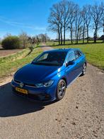 Polo R line full options bj 2024, Auto's, Volkswagen, Voorwielaandrijving, Stof, 95 pk, Blauw