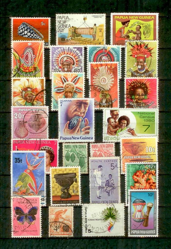 Papua and New Guinea # 110, Ophalen, Gestempeld