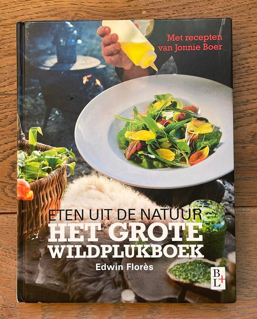 Edwin Flores - Het grote wildplukboek, Ophalen of Verzenden, Zo goed als nieuw, Edwin Flores; Jonnie Boer