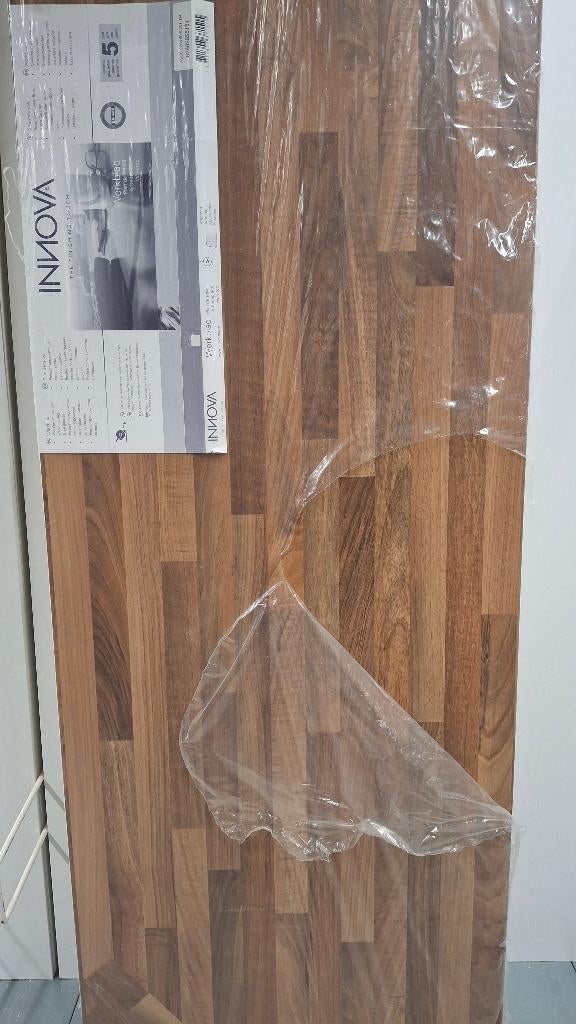 innova werkblad 265x60, Ophalen, Bruin, 200 cm of meer, Minder dan 100 cm